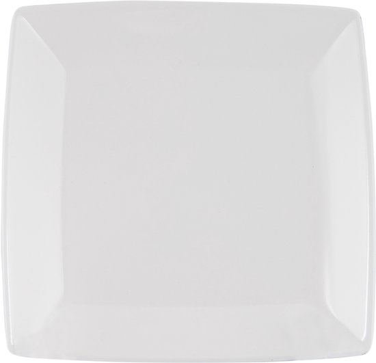 Gimex - Servies - Quadrato - Zwart/Wit - 16-Delig — afbeelding 4