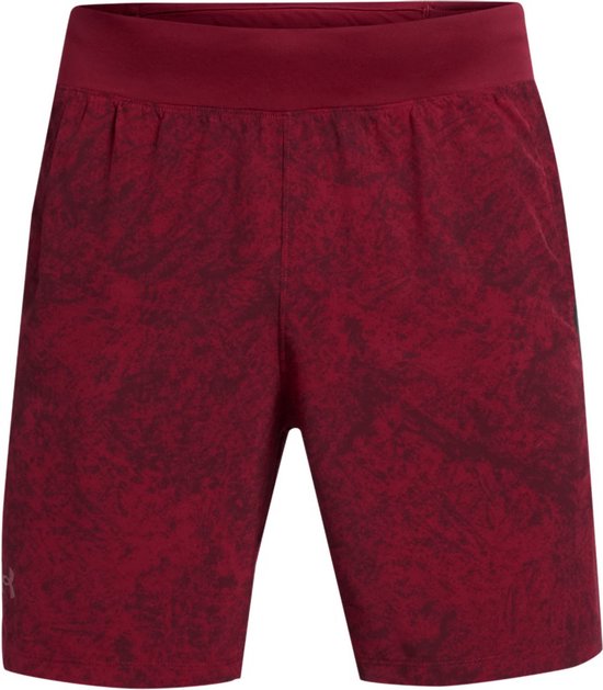 Foto: Under armour launch pro 7inch printed korte broek rood xl man