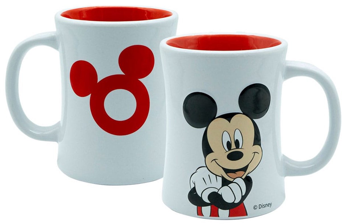 Geda Labels Disney 3D Relief Mok / Beker Mickey Mouse 360 ml Cups & Mok / Bekers