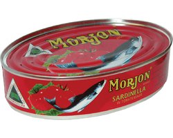Morjon | Sardines in Tomatensaus | 3 x 425 gram