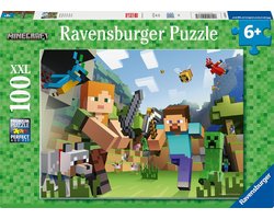 Ravensburger Minecraft legpuzzel - 100 XXL stukjes puzzelspel.