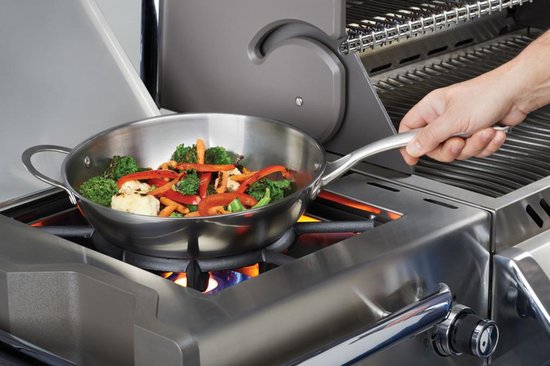 Napoleon rvs wok van Napoleon — afbeelding 2