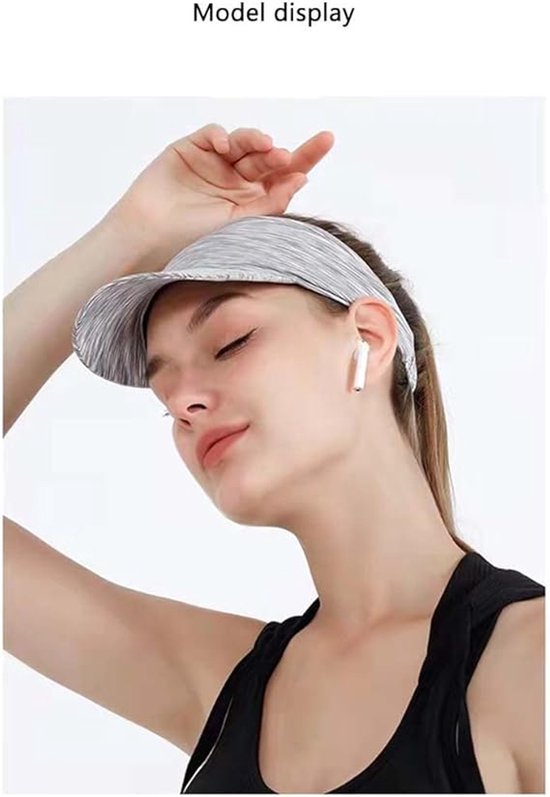 UV-zonneklep voor dames, Blauw, Rimini, UPF 50 – Ker Sun België