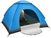 VDD - pop up tent - popup tent - pop up tent 2 persoons - tent - pop up tent 3 persoons - pop up tent waterdicht - 200x200x130 - 2 tot 3 personen - blauw