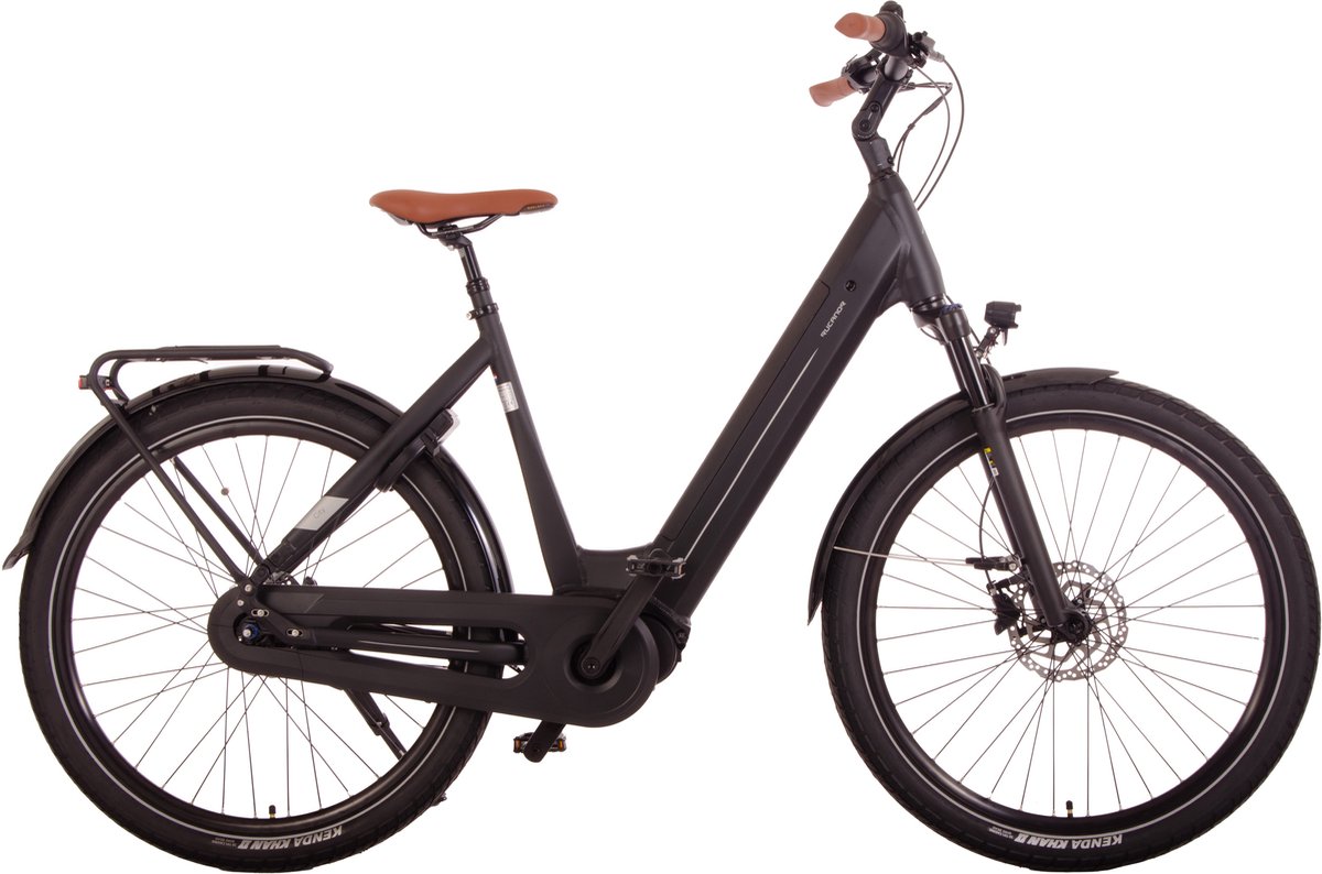 Rucanor City SUV - Elektrische fiets 28 Inch - 53 cm - Damesfiets met 7 versnellingen - Hydraulische schijfrem - 550 Wh Accu - Matzwart - Rucanor - €1.499,00
