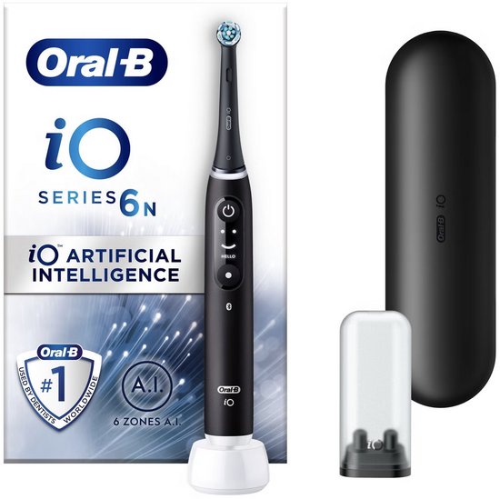 Braun Oral-B iO Series 6N Elektrische Tandenborstel Zwart - Electric - €122,00