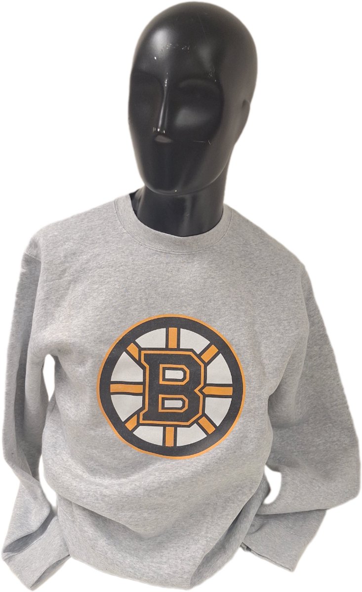 BOSTON BROWNS- CREWNECK SWEATER Zwart