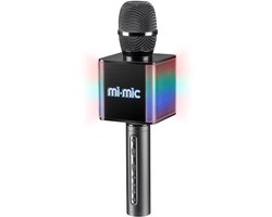 Mi-Mic Karaoke Bluetooth Microfoon Speaker Grijs