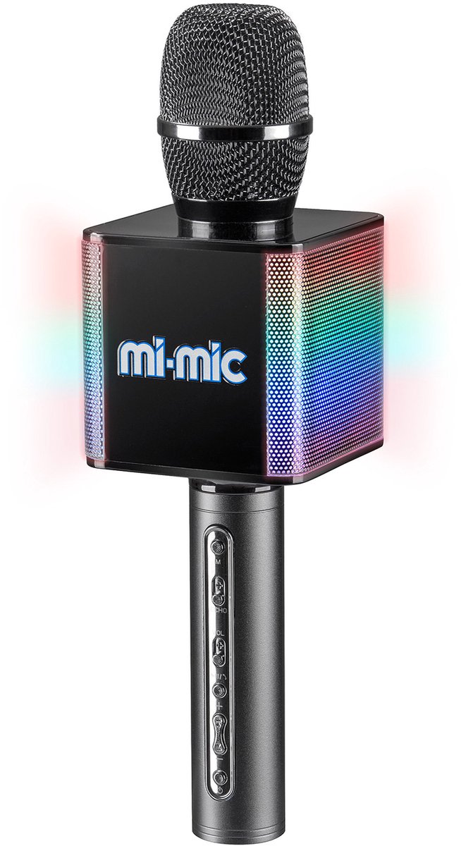 Mi-Mic Karaoke Bluetooth Microfoon Speaker Grijs