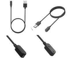 DrPhone Magnetische USB Oplader – Oplaadkabel – Geschikt voor Huawei Watch Fit 2/Fit 3, Huawei Band 10/9/8, Honor Band 9 , Honor Watch 7/6/ES - 100cm