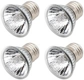 Warmtelamp - Reptielenwarmtelamp Terrarium 25 W UVA UVB Warmtelamp Schildpadden AC220-240 V Dimbaar Terrarium voor Schildpadden, Slangen, Hagedissen, Verpakking van 4 - terrarium warmte lamp