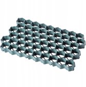 KADAX Paddockplaten van kunststof, 60 x 40 cm, 6 m², 2 kleuren, belastbaarheid tot 1000 t, gazonrooster met antislipnoppen, honingraatplaten (groen, rechthoekig, 24 stuks)