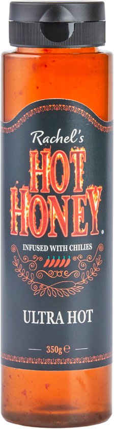 RACHEL'S HOT HONEY - ULTRA HOT 350 g - CHILI INFUSED HONEY
