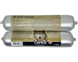 Carnis Gestoomde Vleesworst Eend 400 g