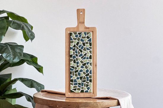 DIY Mozaïek Borrelplank Groen - Hobbypakket
