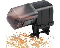 Automatische Voederautomaat - 160ml - Vissen Visvoer Voer Automaat - Visvoerdispenser met Timer - 12 of 24 uur - Vakantie Voersysteem Vis - Automatische vissenvoerder - Vochtbestendige - voor Aquarium, Vistank, Schildpaddentank - Werkt op Batterij
