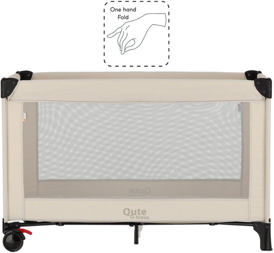 Qute Q-break Campingbed easyfold ivory van Qute — afbeelding 5