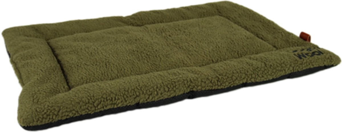 Xtreme Hondenmat Wool 104 X 69 Cm Lamswol/polyester Groen