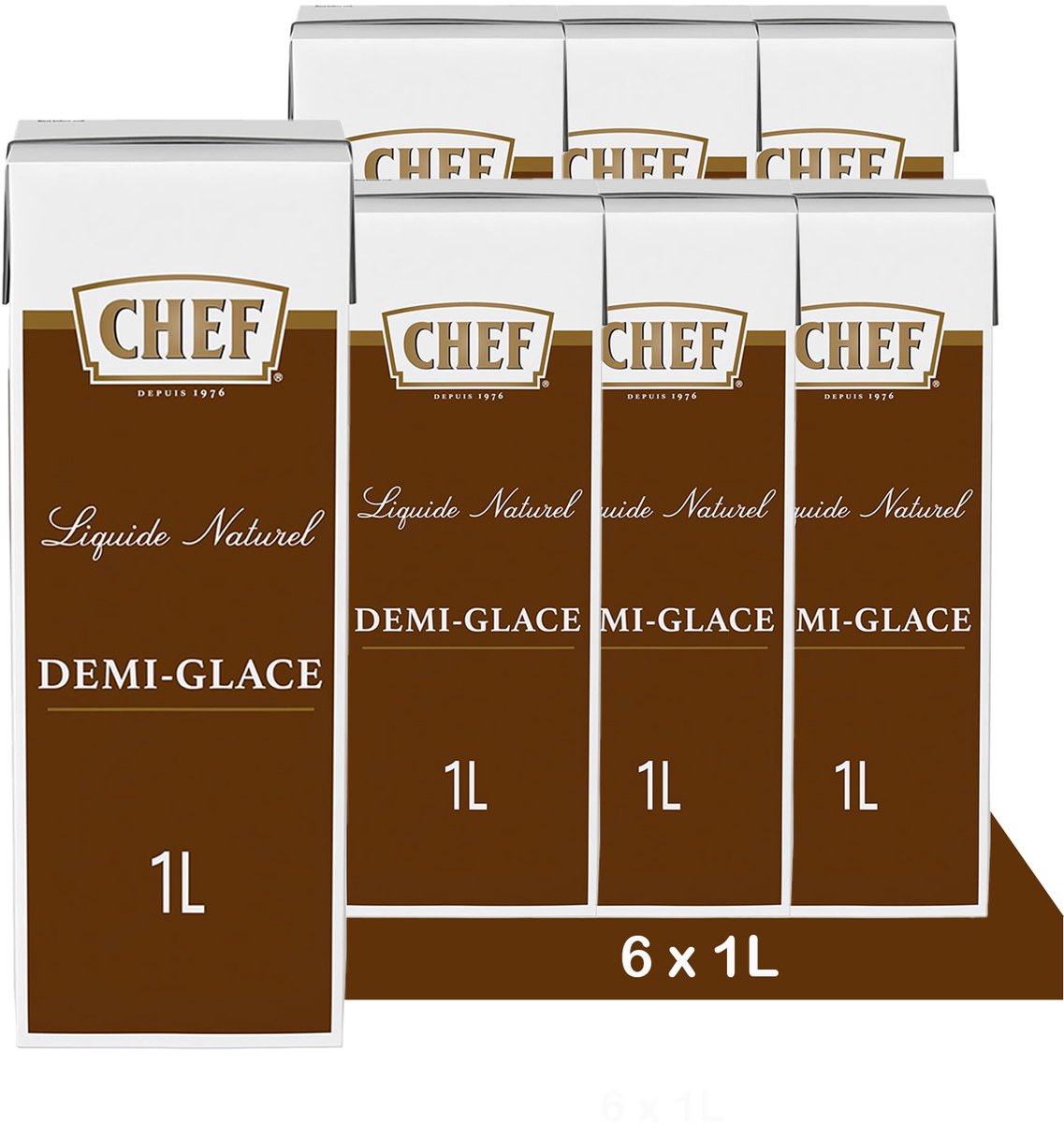 CHEF Signature Fond Demi Glace (6 x 1L)