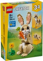 LEGO Creator 3en1 Les animaux lapins mignons 31162