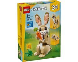 LEGO Creator 3in1 Lief konijn dieren - 31162