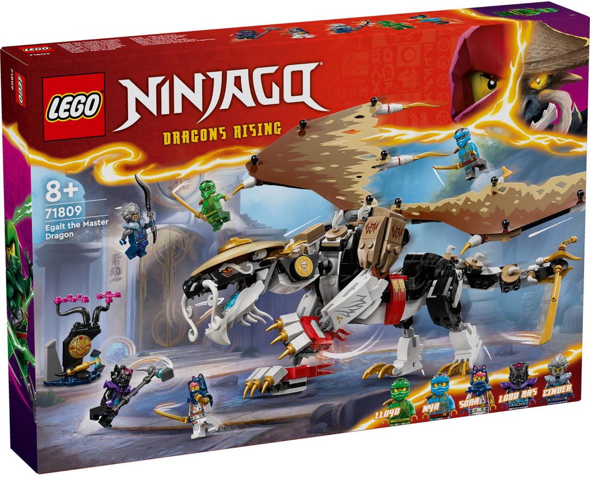 LEGO Ninjago Egalt de Meesterdraak 71809