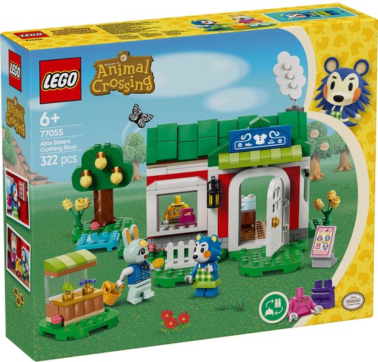 LEGO Animal Crossing 77055 Kleermakerij van de zusjes Able