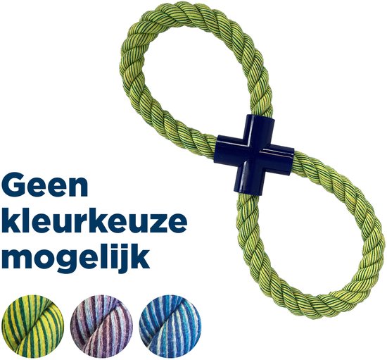 Happy Pet Flossin Fun 8 Vormig L - LARGE 37X15X2.5 CM