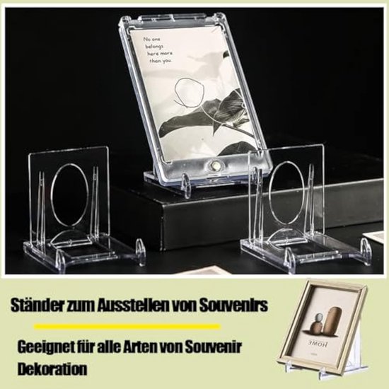 Lot De 27 Supports D'Assiettes En Acrylique Transparent - Réglables 6,5 X 5 X 5,5 Cm - Présentoirs Polyvalents Pour Photos, Tablettes, Livres Et Objets Déco