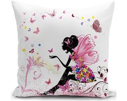 HUASHUZI kussenhoes 40x40 cm kussendecoratie voor bankkussens kussenslopen decoratieve kussens bankkussens kussenhoes bank slaapkamer woonkamer decoratieve kussens