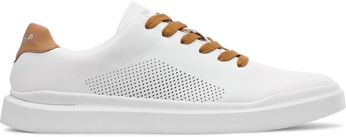 Schu'zz Schuzz Herren Schuhe Citiz Homme Blanc&camel / Weiß-41