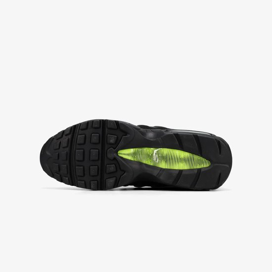Nike Air Max 95 - Taille 39 - Noir Volt « Logo Rétro » - Baskets pour femmes Unisexe - Boîte sans couvercle