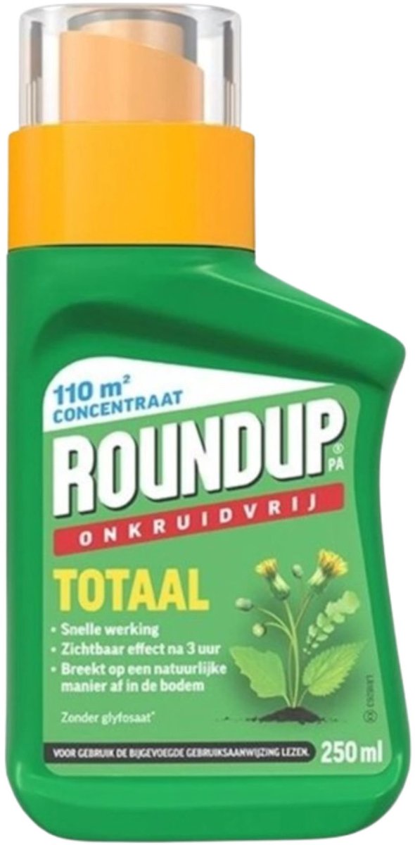 Roundup PA Totaal Onkruidvrij Concentraat 250 ml