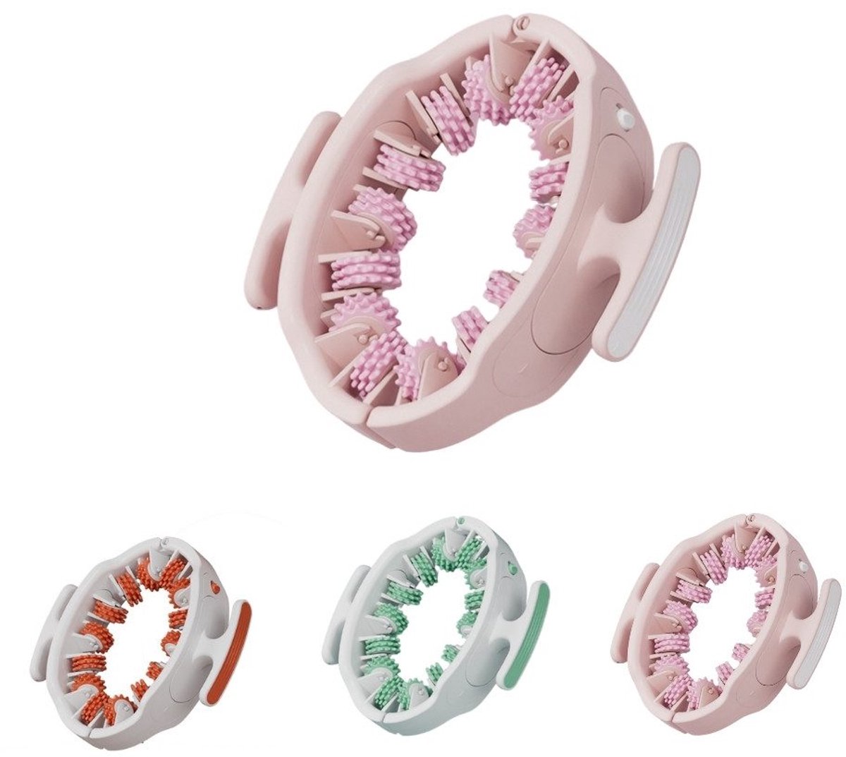 Tobeyz Comfort -Rose- Handmatig Anti-Cellulite Massageapparaat - Met Afneembare Handgreep - Ergonomisch - Geschikt voor Lichaam