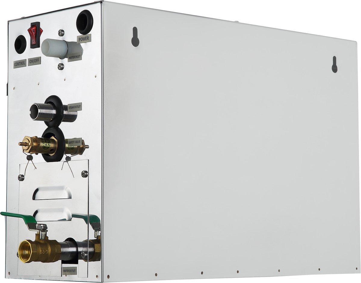 9KW Stoomgenerator – Digitale Weergave SPA Stoomgenerator voor Ruimte – 35-55°C Sauna Stoomgenerator voor Thuis en Commercieel Gebruik – Stoomcabine Set — afbeelding 2