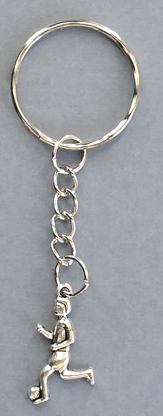 voetballer sleutelhanger