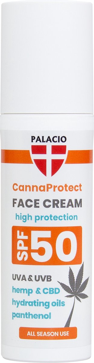 CannaProtect Gezichtscrème (zonnebrand) SPF 50