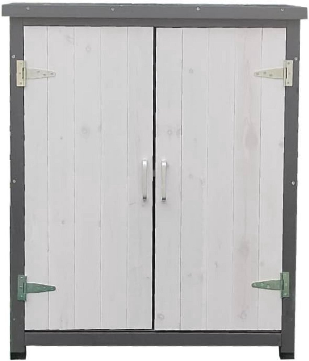 Thuys – Hout Tuinberging – Tuinkast – Opbergdoos – ‎40cm x 75cm x 90cm – Wit