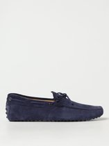 Gommino Suede Driving Shoes - Blue Loafers