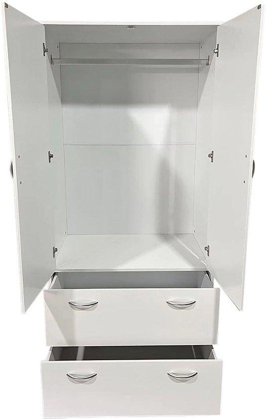Milton & Oldbrook Trim kast met 4 laden, wit