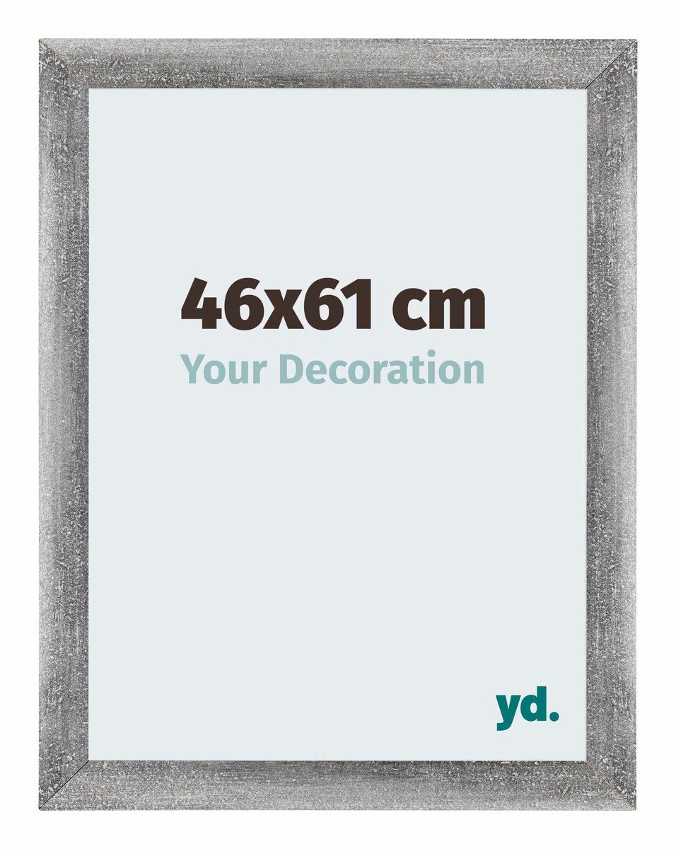 yd. Your Decoration - Fotolijst 46x61 cm - MDF - Grijs Geveegd - Mura