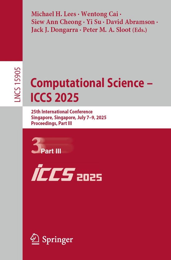 Springer Nature Proceedings Computer Science 3 - Computation ... - cover