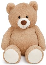 XXL Knuffel Beer - Teddybeer 1 meter - Knuffels - Pluche Beer - 100cm Hoge Kwaliteit Knuffeldier - Teddybear Groot - Knuffelbeer