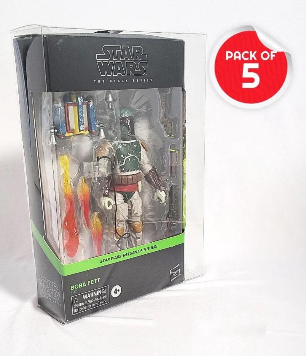 EVORETRO - 5-Pack Protector voor Star Wars The Black Series Actiefiguur