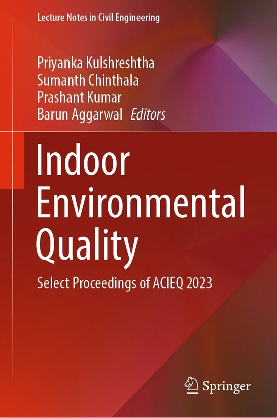 Lecture Notes in Civil Engineering 380 - Indoor Environmenta ... - cover