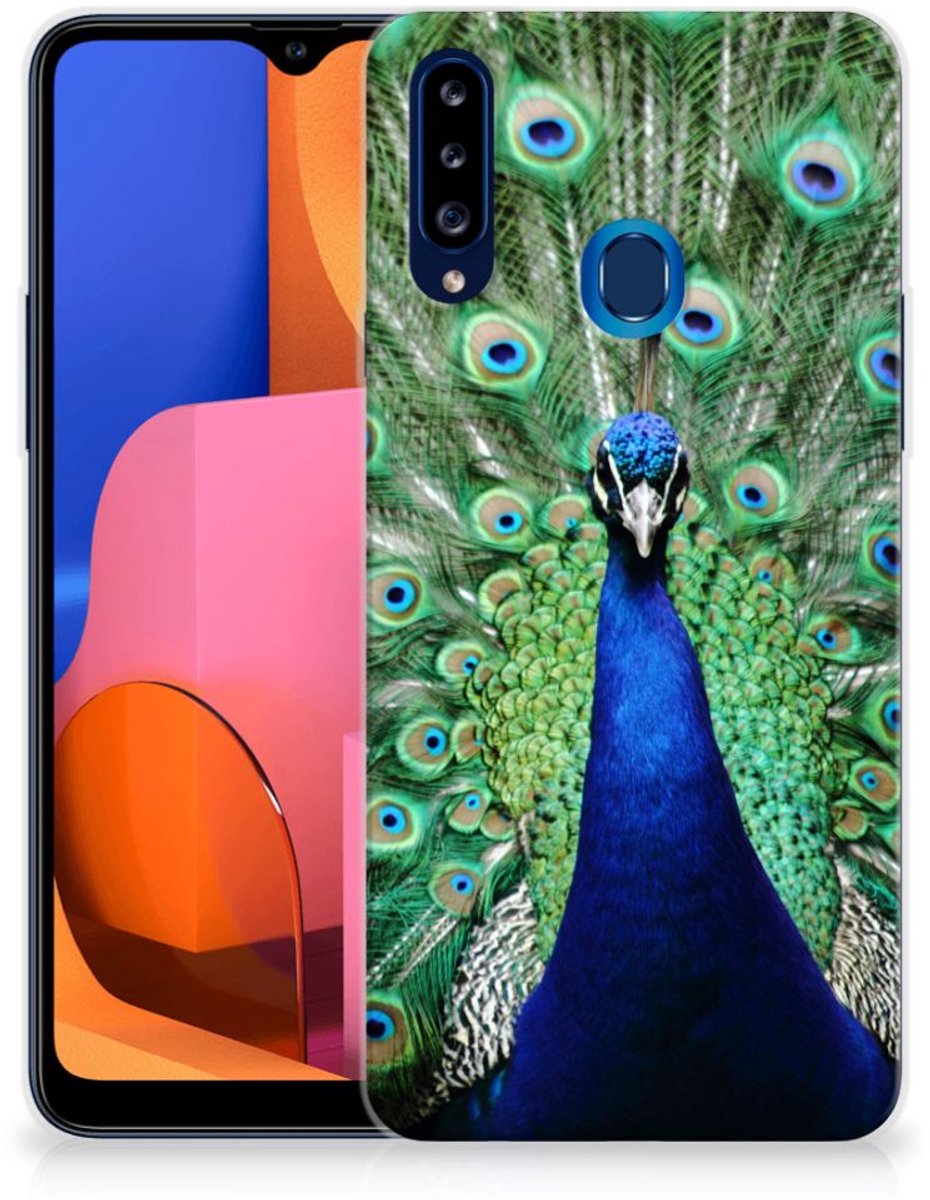 Samsung Galaxy A20s TPU Hoesje Pauw