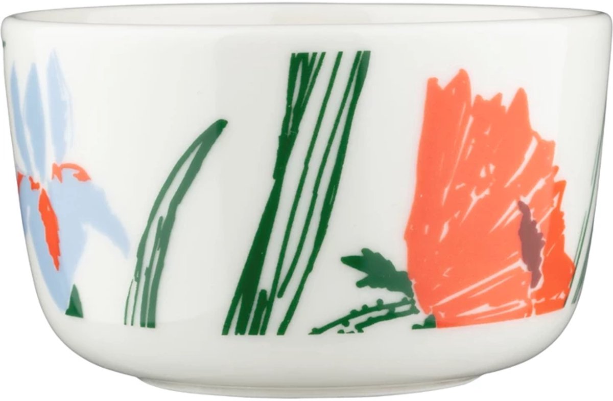Marimekko Oiva / Puutarhakutsut bowl 2.5dl oranje