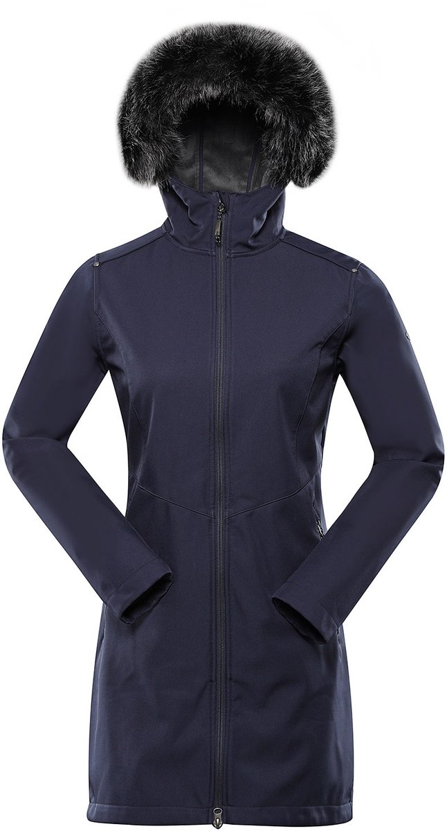 Softshell -jas voor dames alpine pro ibora blue s