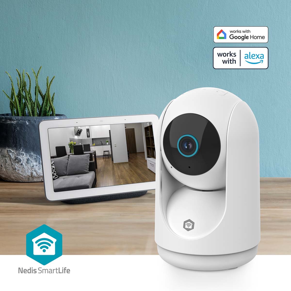 Nedis SmartLife Beveiligingscamera 3MP Full HD met - afbeelding 3