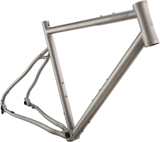 RINOS Atlas5.0 - Titanium Gravelfiets - Gravel Bike - Shimano GRX820 - 24 versnellingen- hydraulische schijfremmen - lichtgewicht - allround fiets voor elk terrein - 54 van Rinos — afbeelding 2